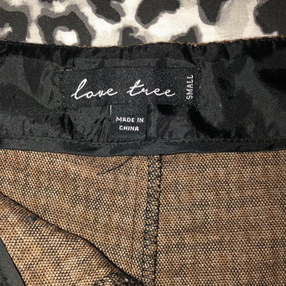 Brown coquette Y2k mini skirt - Picture 4 of 5